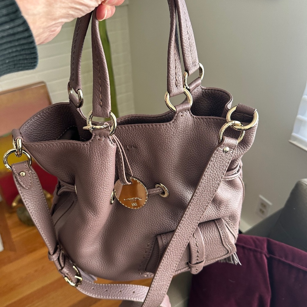 Lancel leather handbag bought in Paris. Style still sold in France